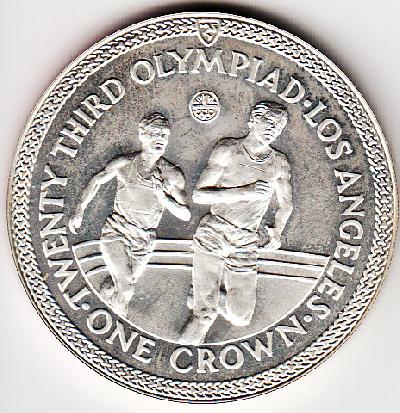Beschrijving: 1 Crown S-OLYMPIC 84  RUNNERS